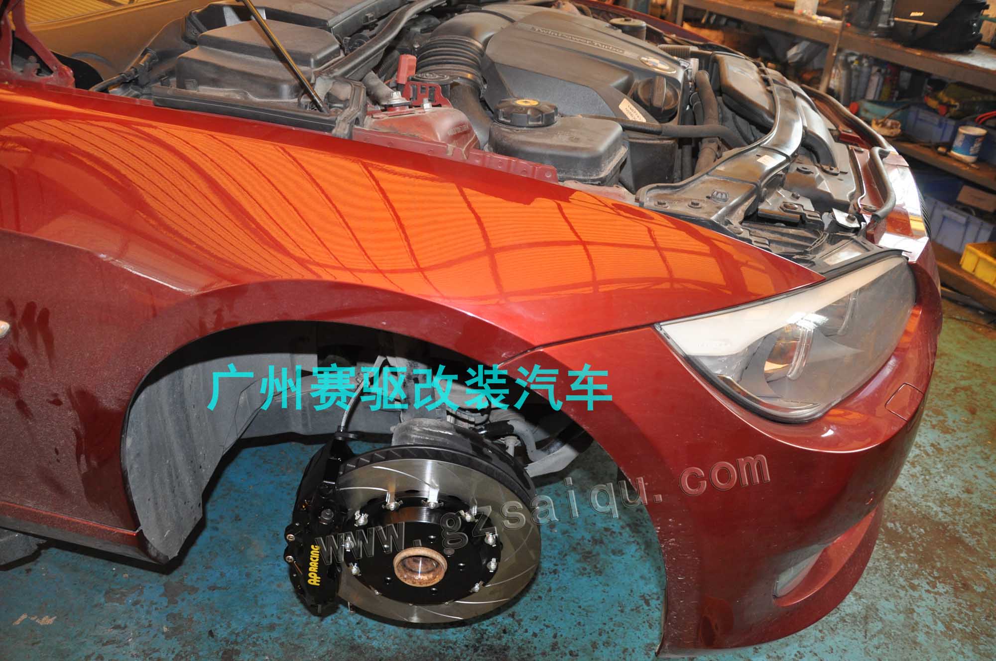 寶馬E93剎車改裝AP9040六活塞鮑魚 寶馬E93剎車改裝AP9040六活塞鮑魚