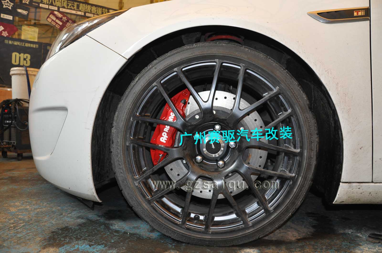 君威改裝AP7040剎車案例 君威改裝AP7040剎車案例