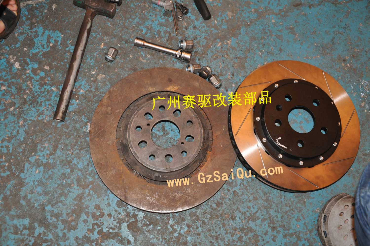 改裝君越前輪剎車 改裝君越前輪剎車