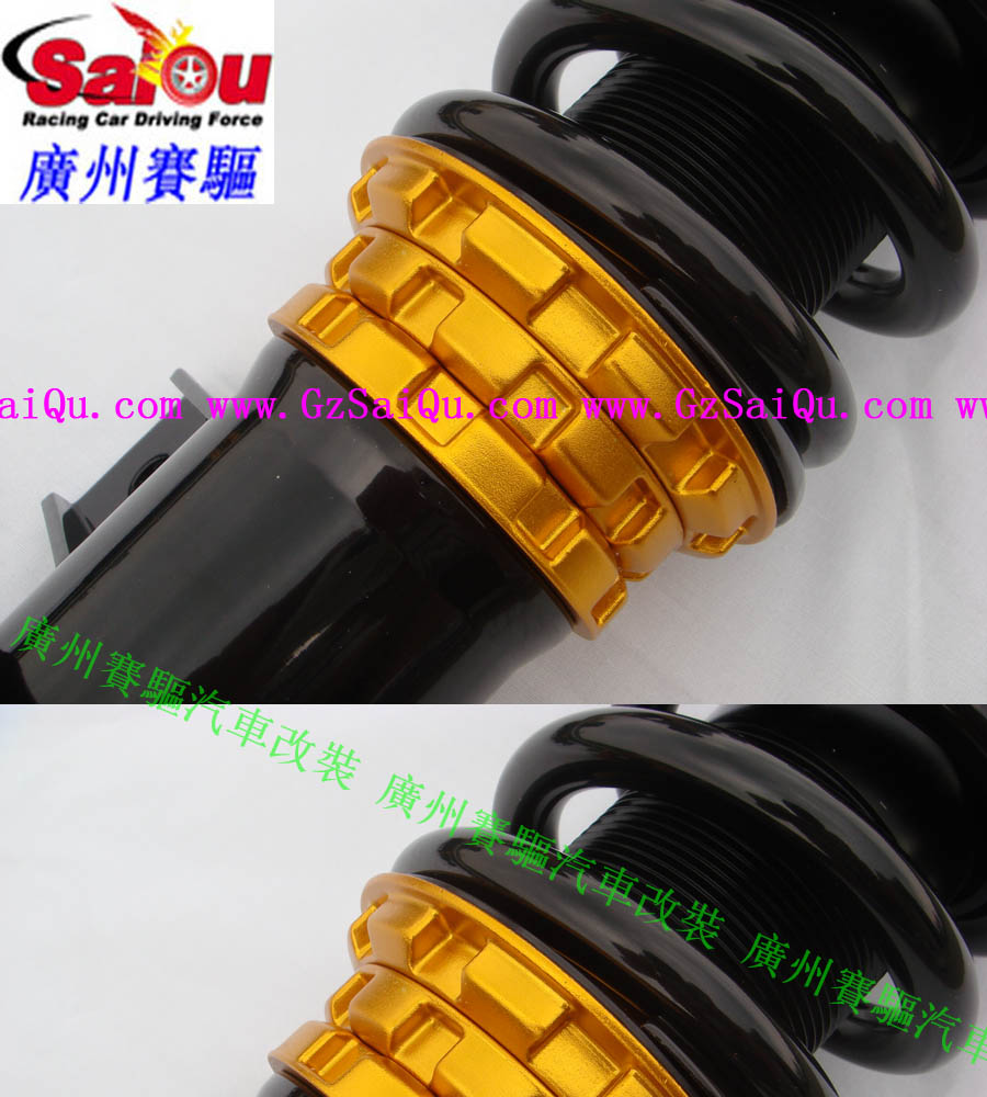 大眾邁騰臺灣原裝進(jìn)口ISC絞牙避震 32段軟硬高低可調(diào)改裝避震