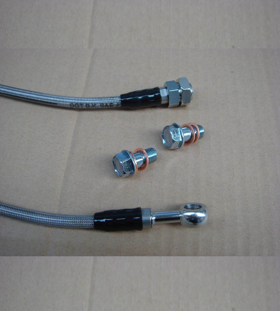 鈴木車鋼喉剎車油管高強(qiáng)度鋼喉 天語雨燕鋼喉德國CARLES高強(qiáng)度剎車鋼喉