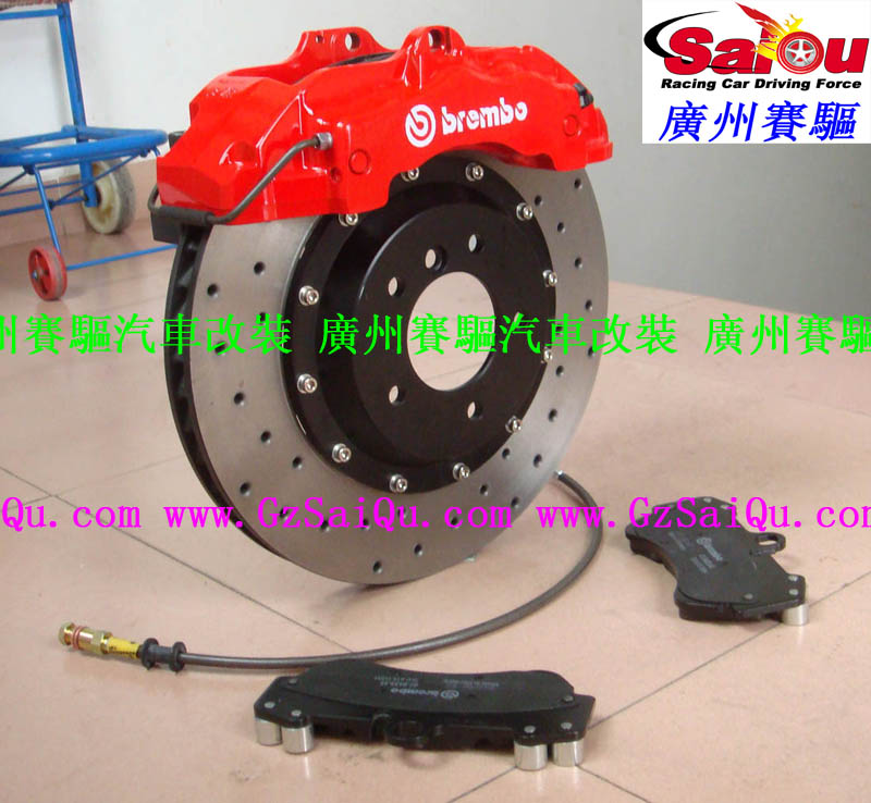 BREMBO卡宴六活塞剎車 BREMBO卡宴六活塞剎車