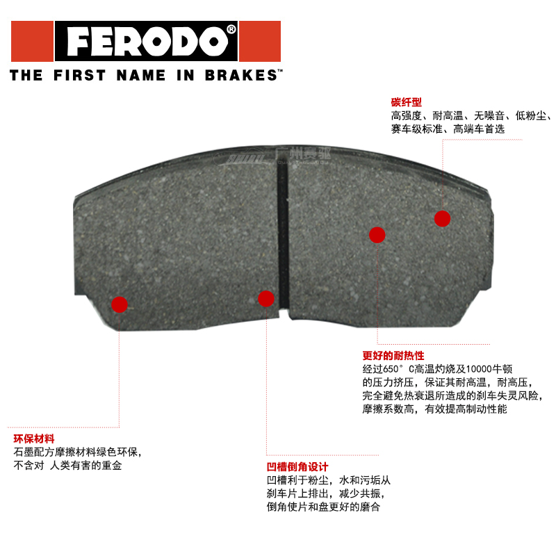 AP大四卡鉗專用剎車片 AP5200剎車改裝剎車皮FERODO剎車片 AP大四卡鉗專用剎車片 AP5200剎車改裝剎車皮FERODO剎車片