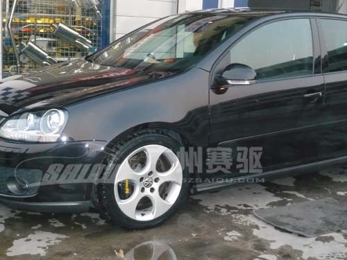 高爾夫GTI前剎車升級 AP5200剎車鮑魚 配330mm*28mm  高爾夫GTI前剎車升級 AP5200剎車鮑魚 配330mm*28mm