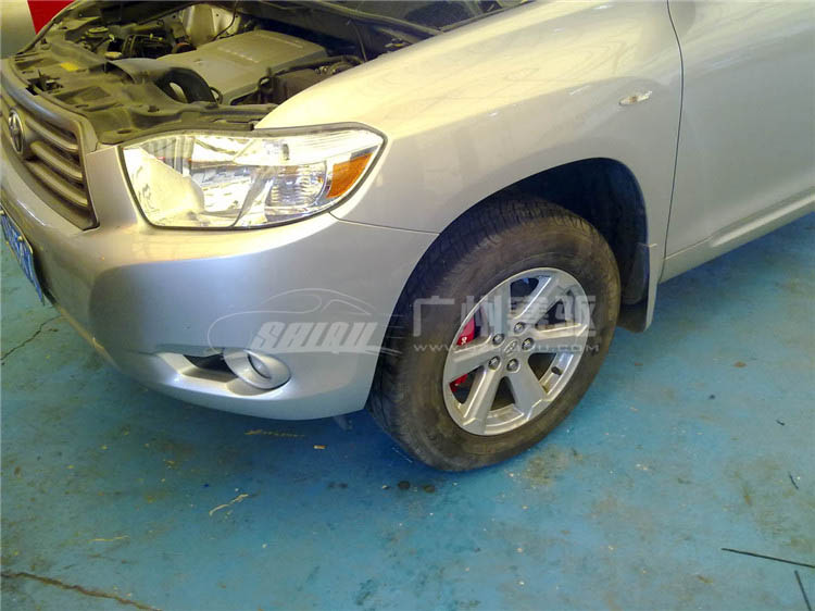 漢蘭達剎車升級改裝AP5200紅色剎車鮑魚 剎車卡鉗 漢蘭達剎車升級改裝AP5200紅色剎車鮑魚 剎車卡鉗