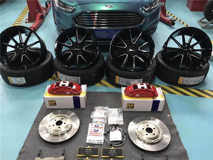 福特蒙迪歐改裝AP8520剎車 福特蒙迪歐改裝AP8520剎車