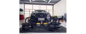 阿特茲升級(jí)DICASE A61六活塞剎車更換19寸改裝輪轂