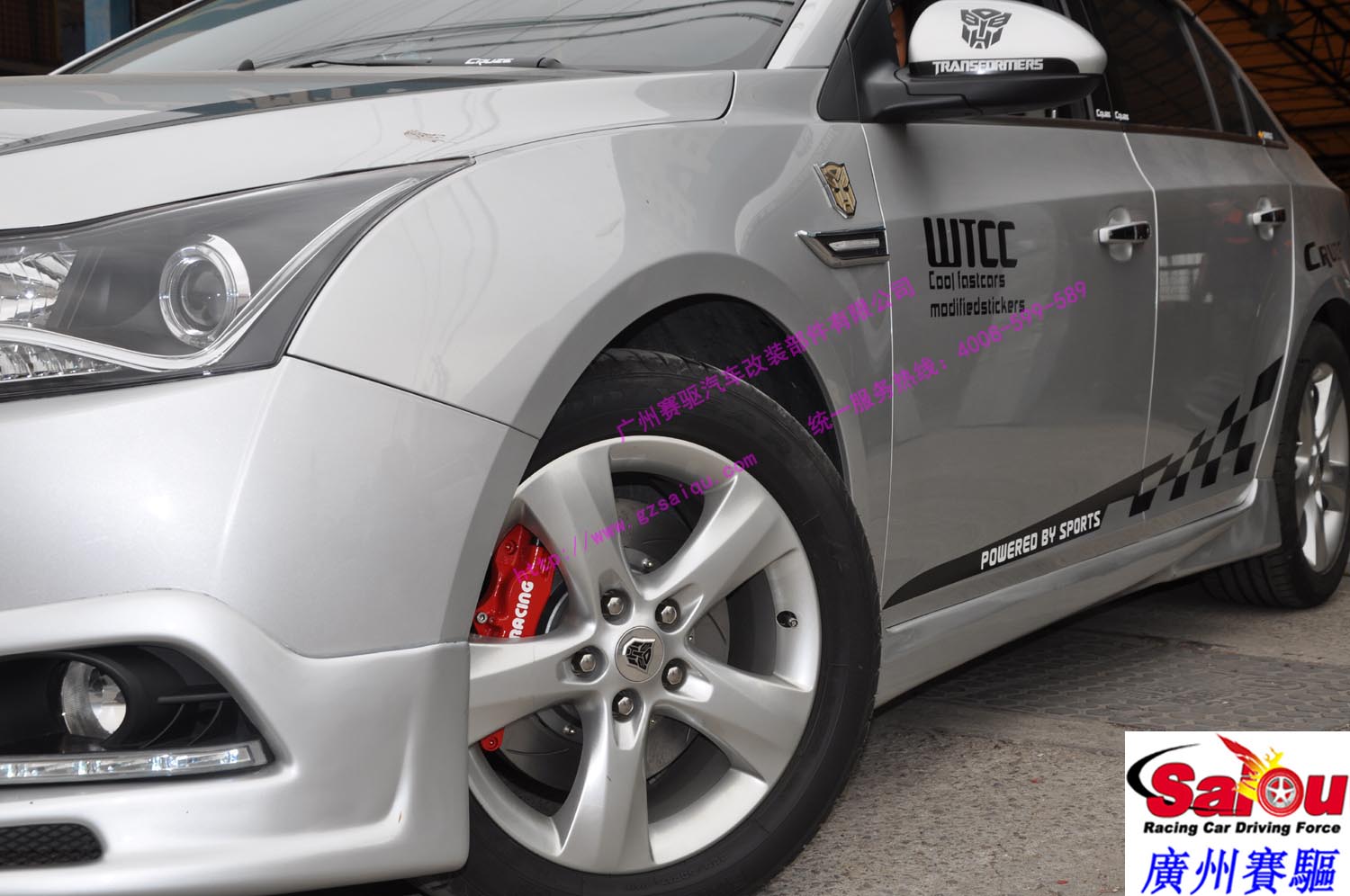 科魯茲改裝AP5200剎車(chē)