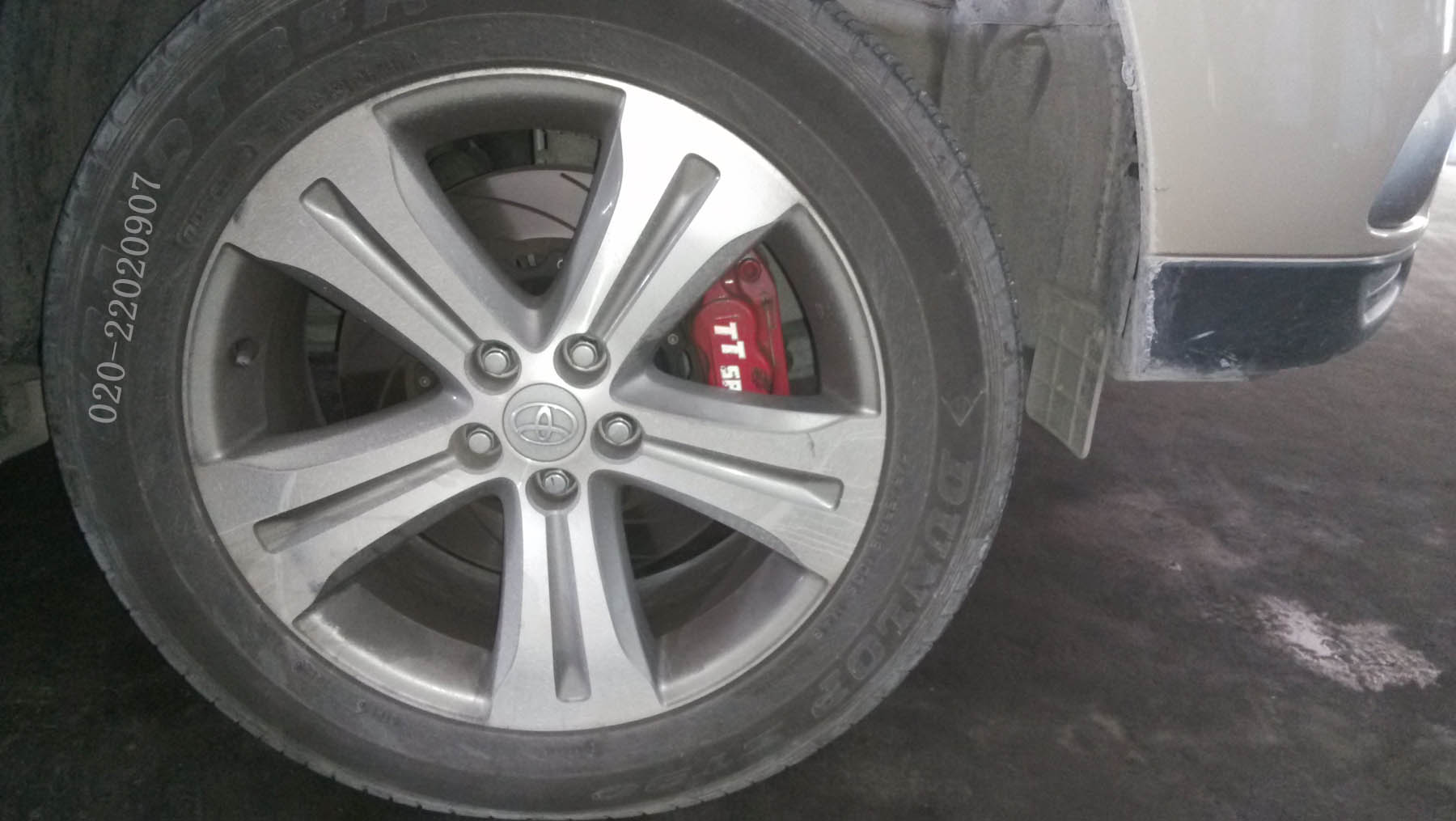 漢蘭達改裝TT剎車系統大四活塞