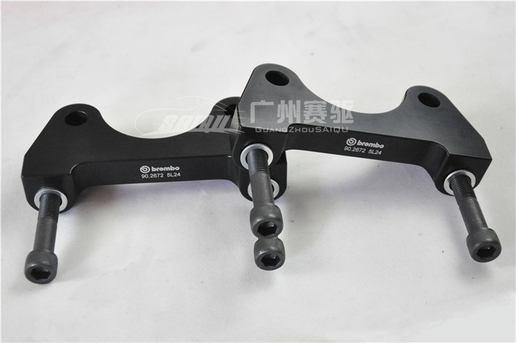 起亞K5升級(jí)BREMBO F50大四活塞卡鉗剎車套裝 K5專用4活塞鮑魚 提高行車安全