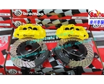 英菲尼迪FX37升級(jí)BREMBO剎車裝置 大六活塞剎車套裝